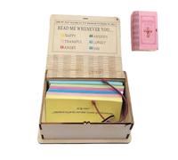Shaersu Scatola con dedica della Bibbia, 150 biglietti con scritte ispiratrici, decorazione per le emozioni della Bibbia, per incoraggiamento, Natale, casa, chiesa, matrimonio, ufficio, riunione di