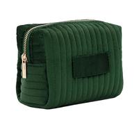 Shaersu Trousse impermeabile per cosmetici, con cerniera, grande capacità, impermeabile, per spazzolino da denti, dentifricio, cosmetici morbidi per profumi, Verde, Refer to description, Unisex