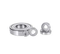 SHAFACIAL Cuscinetti a Sfere a Gola Profonda 2PCS Veicolo Elettrico for Moto 6203 Cuscinetto Non Standard 6203A / 42-2RS 17 * 42 * 12mm