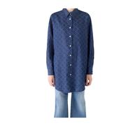 Shaft - Camicia Over - - Blouses & Shirts - Donna - Blu - S