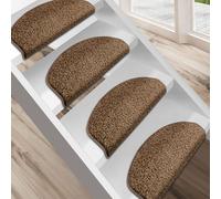 Shaggy Stuoie Scale Barcellona Tappetino per Semicerchio O Piazza Stufenteppich