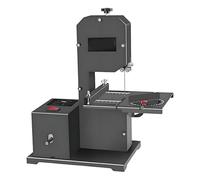 SHAHRYAR Sega A Nastro da Banco Multifunzionale,1750 Giri/Min, Macchina per Il Taglio del Legno 5 in 1,Smussatura 0-45°,Taglio Flessibile di Linee Rette, Curve E Archi