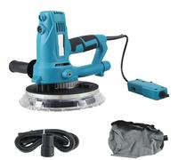 ShaiVrissian 1800w Levigatrice Murale Elettrica,Levigatrice Rotante Portatile per Pareti,5 velocità Regolabili,Disco Abrasivo Removibile,1000-2100 Giri/Min,per Interni Ed Esterni B+Sandpaper50