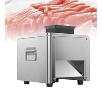 ShaiVrissian Affettatrice Elettrica Multifunzione,Tagliacarne Professionale per Carne Fresca,Acciaio Inossidabile,Ingranaggi in Metallo,310 Giri/Min,per Carni Rosse E Bianche 3.5mm