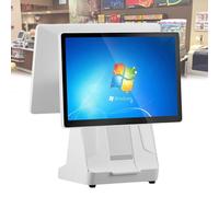 ShaiVrissian Cassa Touchscreen,Registratore di Cassa Intelligente,Display 15,6" Angolazione Regolabile,4GB + 64GB,per Supermercati Negozi E Esercizi Commerciali Dualscreen