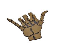 Shaka Hang Loose Lasercut Patch Morale [Coyote Tan]