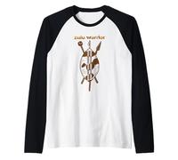Shaka Il re Africano dei guerrieri Zulu Maglia con Maniche Raglan