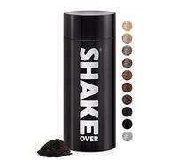shake over fibre capillari ispessimento capelli fibre arricchite di zinco, densificante, volume capelli, Made in Europe (30 g, CASTANO SCURO)