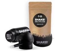 SHAKE OVER Set di capelli vegani per infoltire i capelli, fibre arricchite con zinco, capelli sfusi di alta qualità, Made in Europe (12 g & 30 g Refill, Light Brown, Spray Applicator & Hairline