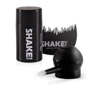 SHAKE OVER Set di capelli vegani per infoltire i capelli, fibre arricchite di zinco, capelli sfusi di alta qualità, Made in Europe (12 g, ASH BLONDE, Spray Applicator e Hairline Optimizer)