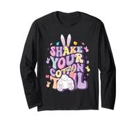 Shake Your Cotton Tail - Divertente coniglietto pasquale da donna Maglia a Manica