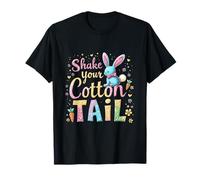 Shake Your Cotton Tail - Simpatico coniglietto pasquale con grafica Maglietta