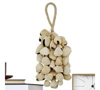 Shaker africano naturale, per alleviare lo stress, meditazione, sonaglio per la meditazione, per la gestione dello stress, per adulti, per soggiorno, balcone, studio, giardino, attività all'aperto