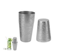 Shaker Boston, Shaker Per Cocktail Intagliato Set di Shaker Per Bevande in Acciaio Inossidabile Shaker Per Bar in Metallo Set di Barattoli Miscelatore Per Bevande Professionale Margarita Mixer(02)