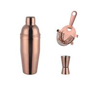 Shaker Cocktail,Kit Cocktail Set Di Shaker For Cocktail In Acciaio Inossidabile Da 750 Ml, Strumenti Barista, Pestello Moijto, Tappo Bottiglia Vino, Articoli, 1-8 Pezzi(01)