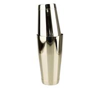 Shaker Cocktail Shaker For Cocktail Da 750/550 Ml, Mixer In Acciaio Inossidabile, Set 2 Pezzi(Gold)