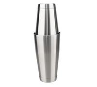 Shaker Cocktail Shaker For Cocktail Da 750/550 Ml, Mixer In Acciaio Inossidabile, Set 2 Pezzi(Silver)