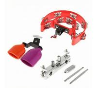 Shaker con Morsetto di Supporto Manuale | Regolabile, Metallico, Percussioni, per Sala Prove, Percussionisti