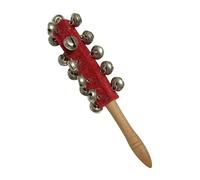 Shaker Di Campane Da Slitta In Legno - Jingle Hand Bells | Giocattolo Musicale Interattivo Per Genitori E Figli, Sonagli Di Percussioni Per Bambini In Asilo, Bambini E Ragazze, Allenamento Ritmo