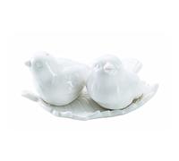 Shaker di sale e pepe in ceramica, 1 favesbirdi nella finestra jar di spezie uccelli, strumenti da cucina gadget forniture per feste