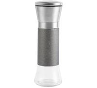 Shaker di smerigliatrice, manuale del mulino al pepe, barattolo di bottiglia, portatile e ricaricabile, corpo in acciaio inossidabile, 6.5x6.5x19 cm, per il campeggio a casa o per i ristoranti all'ape
