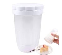 Shaker Di Zucchero In Polvere - Spolverino Shaker Di Farina, Lattine Di Condimenti Shaker | Saliera Dispenser Di Setaccio A Maglia Fine con Coperchio per Cannella, Farina, Zucchero In Polvere