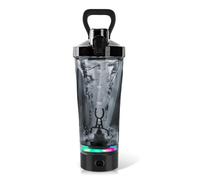 Shaker elettrico, 600 ml, frullatore automatico di proteine, shaker elettrico, shaker, shaker, frullato di proteine con luce LED, frullatore di proteine, shaker elettrico, ricaricabile tramite USB