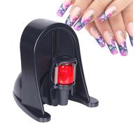 Shaker Elettrico Automatico Per Smalto, Agitatore Professionale Per Flaconi Di Gel Liquido, Miscelazione Energica A 360°, Con Molla Regolabile E Base In Silicone, Per Tutti I Tipi Di Flaconi Di