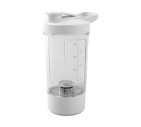 Shaker elettrico per proteine, ricaricabile, miscelatore ad alta velocità, shaker portatile, per bevande sostitutive dei pasti, shaker trasparente di sicurezza, frullatore veloce per palestra e