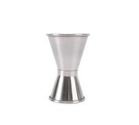 Shaker for cocktail in acciaio inossidabile, misurino for bevande a doppio colpo, for alcolici, gadget da cucina, accessori for il vino(15 30ml edge curl)