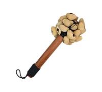 Shaker in legno fatto a mano, strumenti a percussione, campane a mano per musicoterapie e pratica di consapevolezza campane a mano