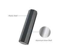 Shaker Ottagonale In Alluminio Per Prestazioni Live E Uso In Studio Con Suono Chiaro Di Pitch Elevato Maracas Con Opzioni Di Lunghezza E Diametro 157 Mm