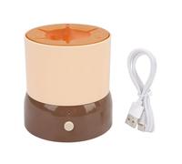 Shaker per baby biberon, mixer di formula di latte automatico elettrico USB Carica meno grumi per il latte materno per viaggi domestici e la formula (Dark Brown)
