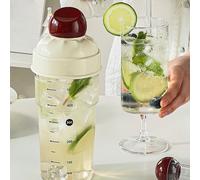 Shaker per cocktail con pestello, mixer per bevande a prova di perdite tè