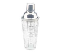 Shaker per cocktail in con motivo in da 450 ml Coperchio in acciaio