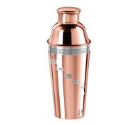 Shaker per cocktail OGGI Dial A Drink - placcato in rame 15 ricette 34 oz -