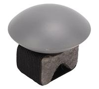 Shaker per dita con tamburo africano, strumento a percussione dal suono nitido e forte, martello leggero con sabbia per la pratica e l’esecuzione del ritmo (Grigio)