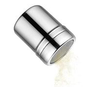 Shaker per polvere con coperchio - Sifter Duster Bottiglia, dimensioni compatte per sale, zucchero, spezie e cacao pepe da forno, setaccio per farina, shaker per spolverare per la cottura