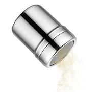 Shaker per polvere con coperchio - Sifter Duster Bottiglia, dimensioni compatte per sale, zucchero, spezie e cacao pepe da forno, setaccio per farina, shaker per spolverare per la cottura