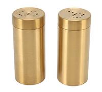 Shaker per Zucchero in Polvere, Dispenser per Zucchero Barattolo di Spezie con Coperchio Aperto Bottiglia Shaker per Condimenti 2 Pezzi Shaker per Polvere in Acciaio Inossidabile
