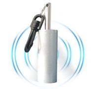 Shaker subacqueo - 12 x 3 cm in lega di alluminio Knock Signal Stick, strumento subacqueo di comunicazione subacquea, sonda vibrante ad alta frequenza con attacco a gancio | Attrezzatura di