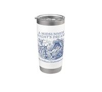 Shakespeare A Midsummer Night's Dream Cute Book Lover Bicchiere termico in acciaio inox doppia parete
