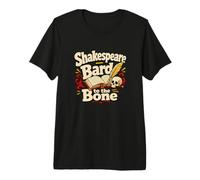 Shakespeare Bard All'osso Maglietta Premium