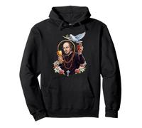 Shakespeare Bard Letteratura Inglese Pasqua Cristiana Croce Felpa con Cappuccio