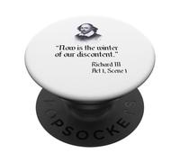 Shakespeare Camicia Richard III Citazione Shakespeare PopSockets PopGrip Adesivo