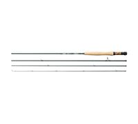 Shakespeare Canna da mosca fluviale Oracle 2 - Costruzione in carbonio ad alte prestazioni, azione rapida, design leggero, comodo manico in sughero, ideale per la pesca a mosca in fiume - 7ft6