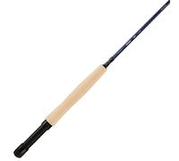 Shakespeare Cedar Canyon Carbon Canna da pesca a mosca, 4 pezzi con vaschetta in carbonio leggero ad azione medio-veloce, guide in acciaio inox, portatile per tutti i livelli di abilità 8ft 5/6 wt