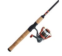 Shakespeare Crusader - Mulinello e canna da pesca, colore: rosso/nero/sughero-25