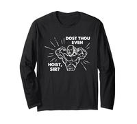 Shakespeare, Devi persino Sollevare Sir Gym Humor Bard Workout Maglia a Manica