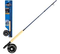 SHAKESPEARE Fly Fishing Rod-Reel-Line Combo Cedar Canyon Carbon 8FT 7/8WT 4PC